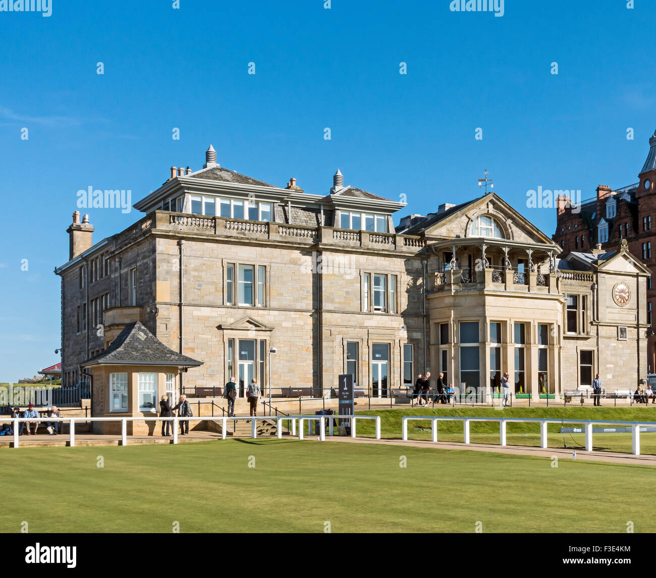 Le Old Course et le club à St Andrews Fife Ecosse Banque D'Images