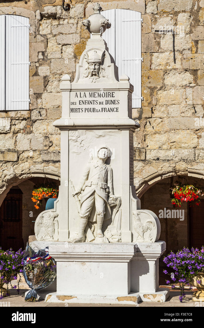 War Memorial Dunes France Europe Banque D'Images