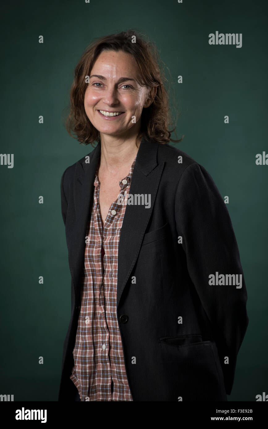 Actrice et auteur britannique Sarah Winman. Banque D'Images