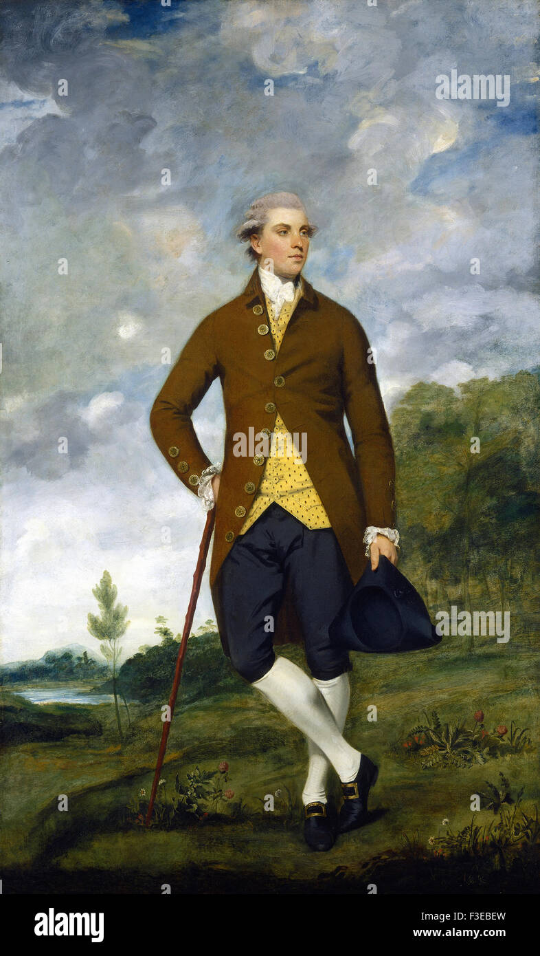 Sir Joshua Reynolds - John rassemble Banque D'Images