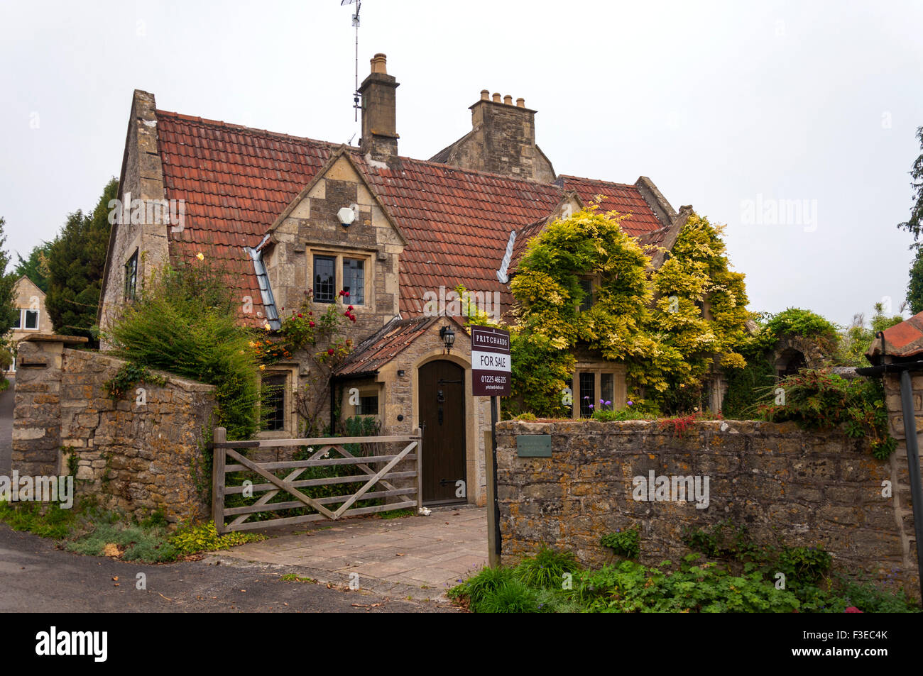 Church Cottage, Batheaston, baignoire, Somerset, Royaume-Uni. A vendre Banque D'Images