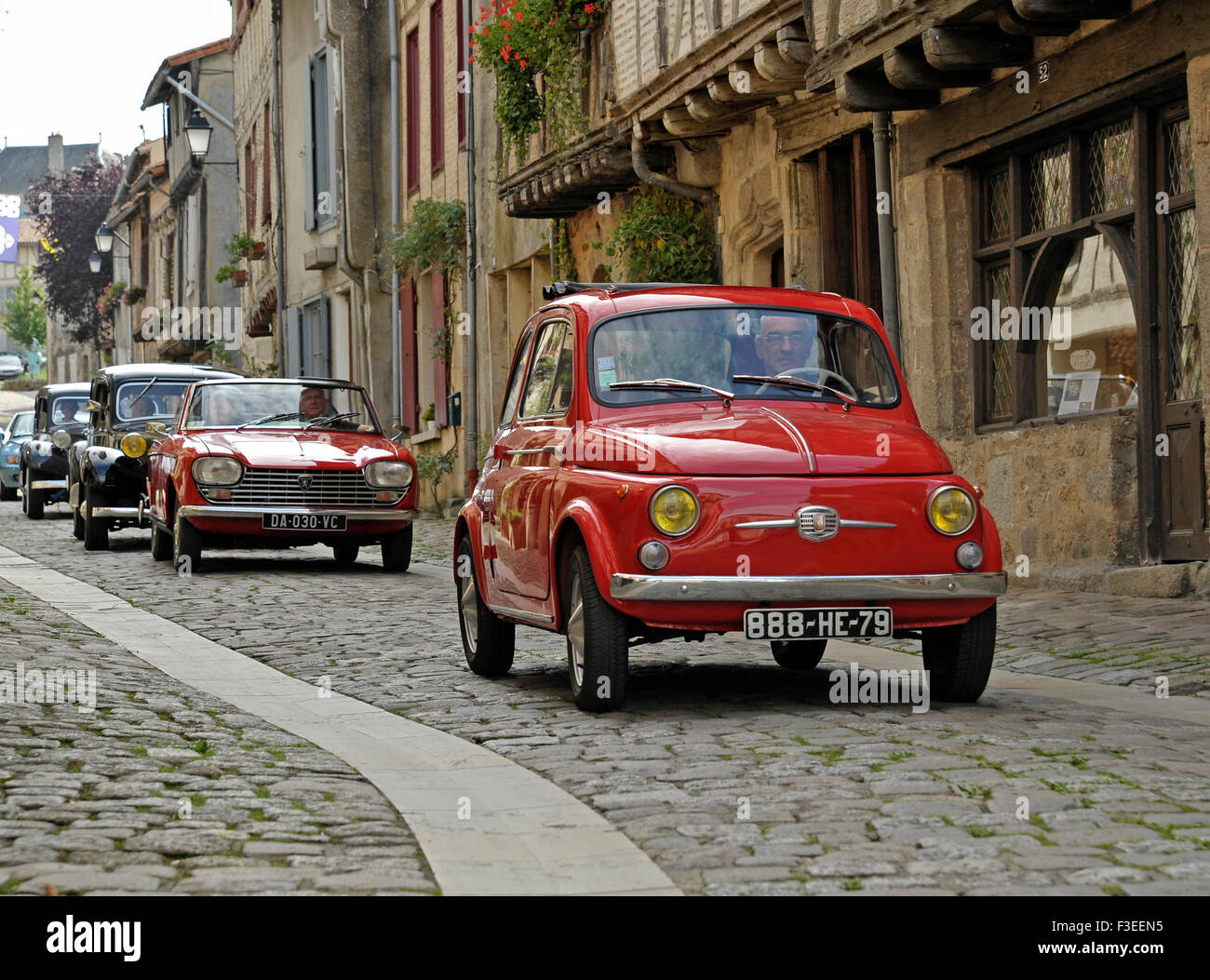 Fiat 500 voiture italienne classique Banque D'Images