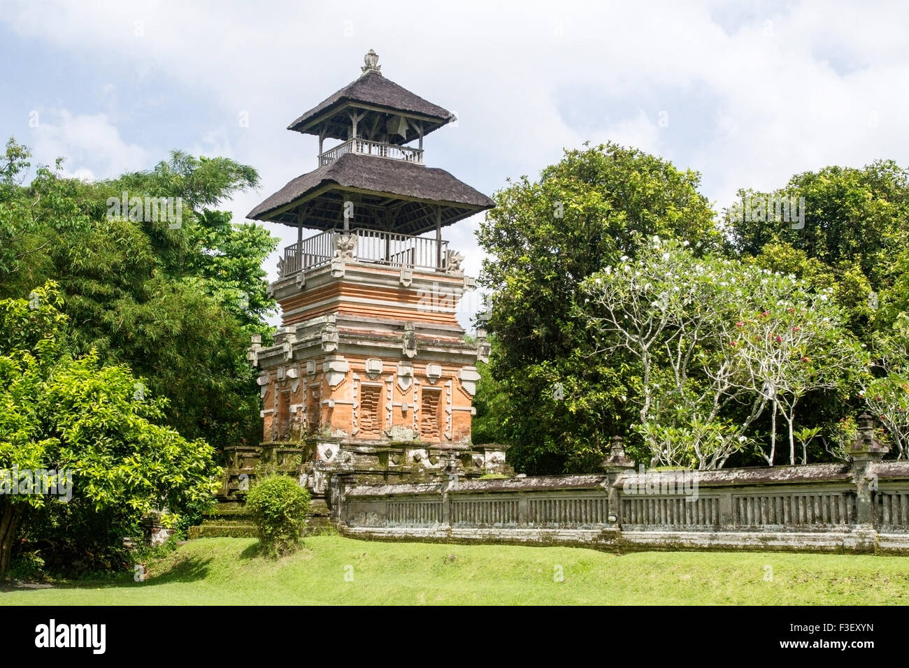 Vue de la place à Bali, Indonésie Banque D'Images