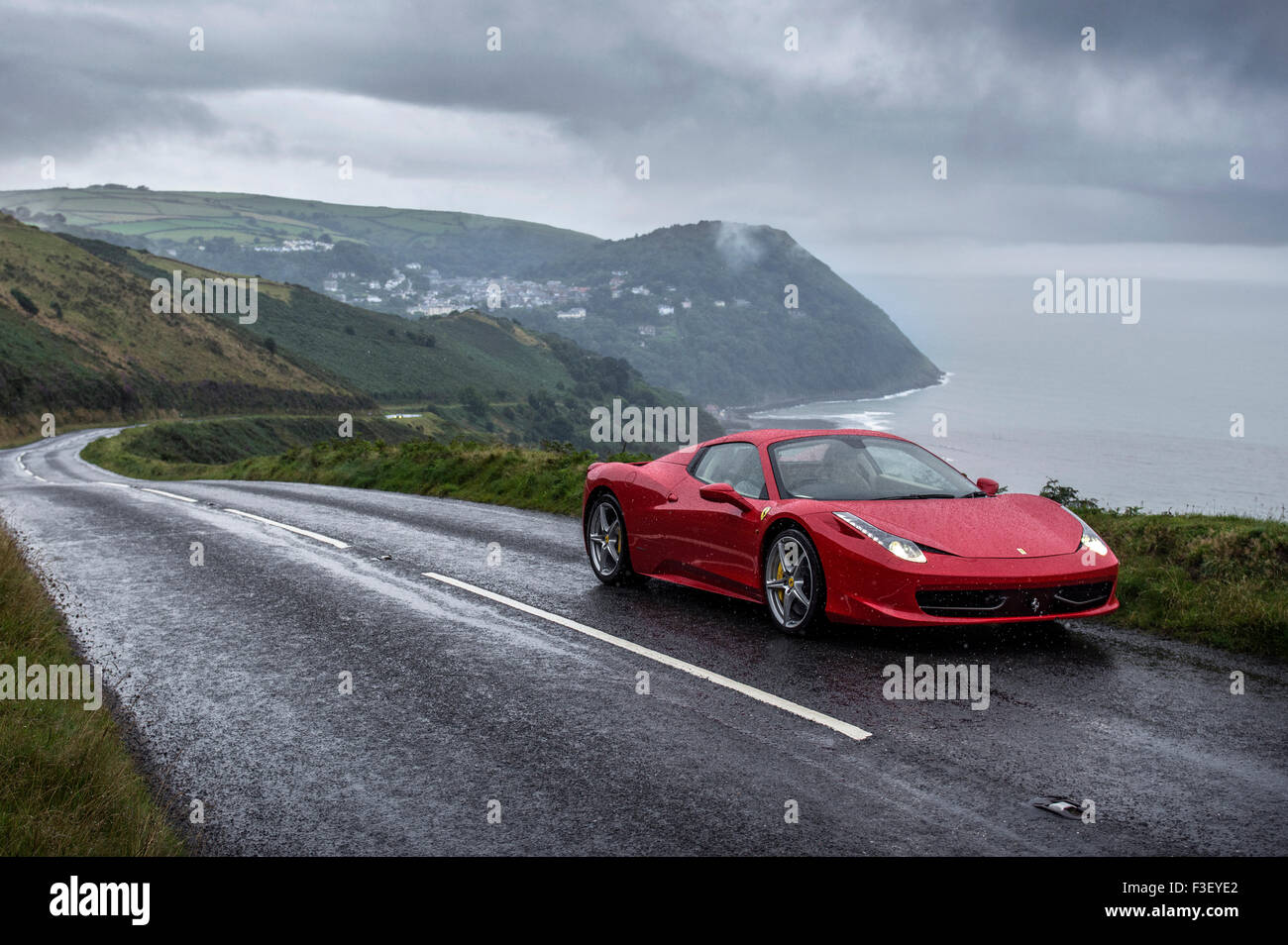 Ferrari 458 Spider Banque D'Images