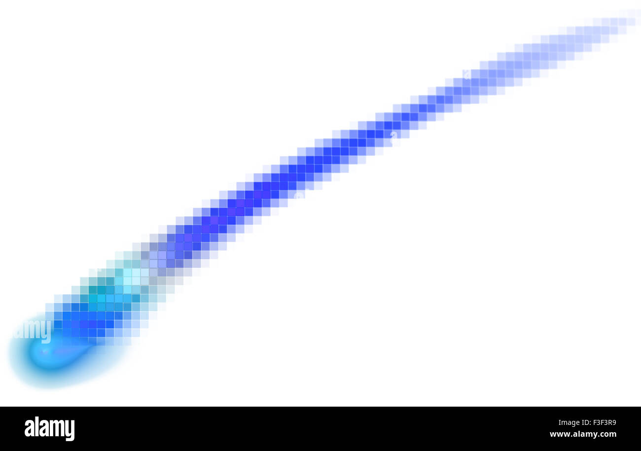 Ordinateur rendus 3d abstrait fond illustration fractale pour creative design Banque D'Images