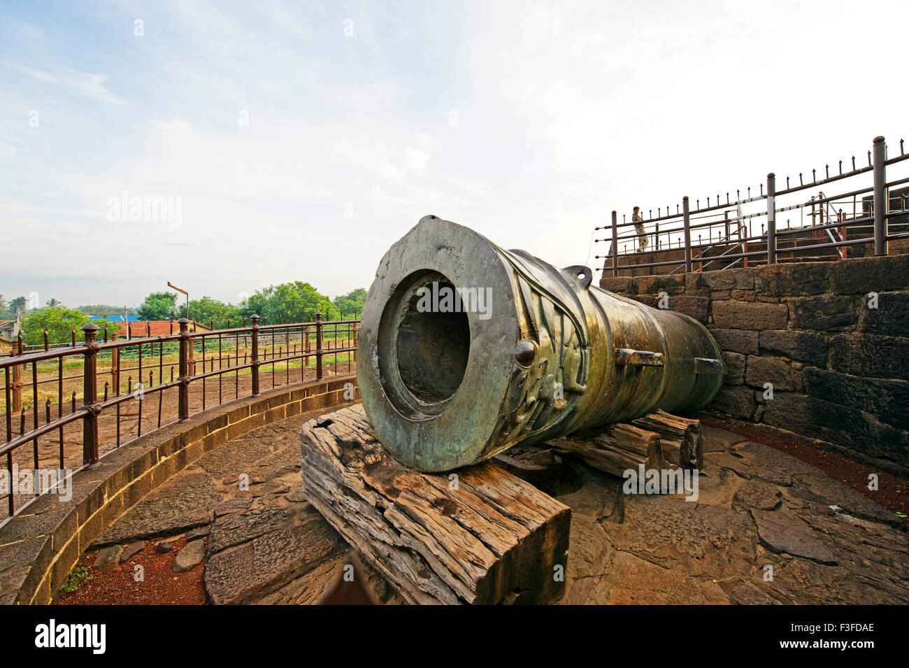 Canon à l'Malik e Maidan ; Bijapur Bijapur fort ; ; ; Inde Karnataka Banque D'Images