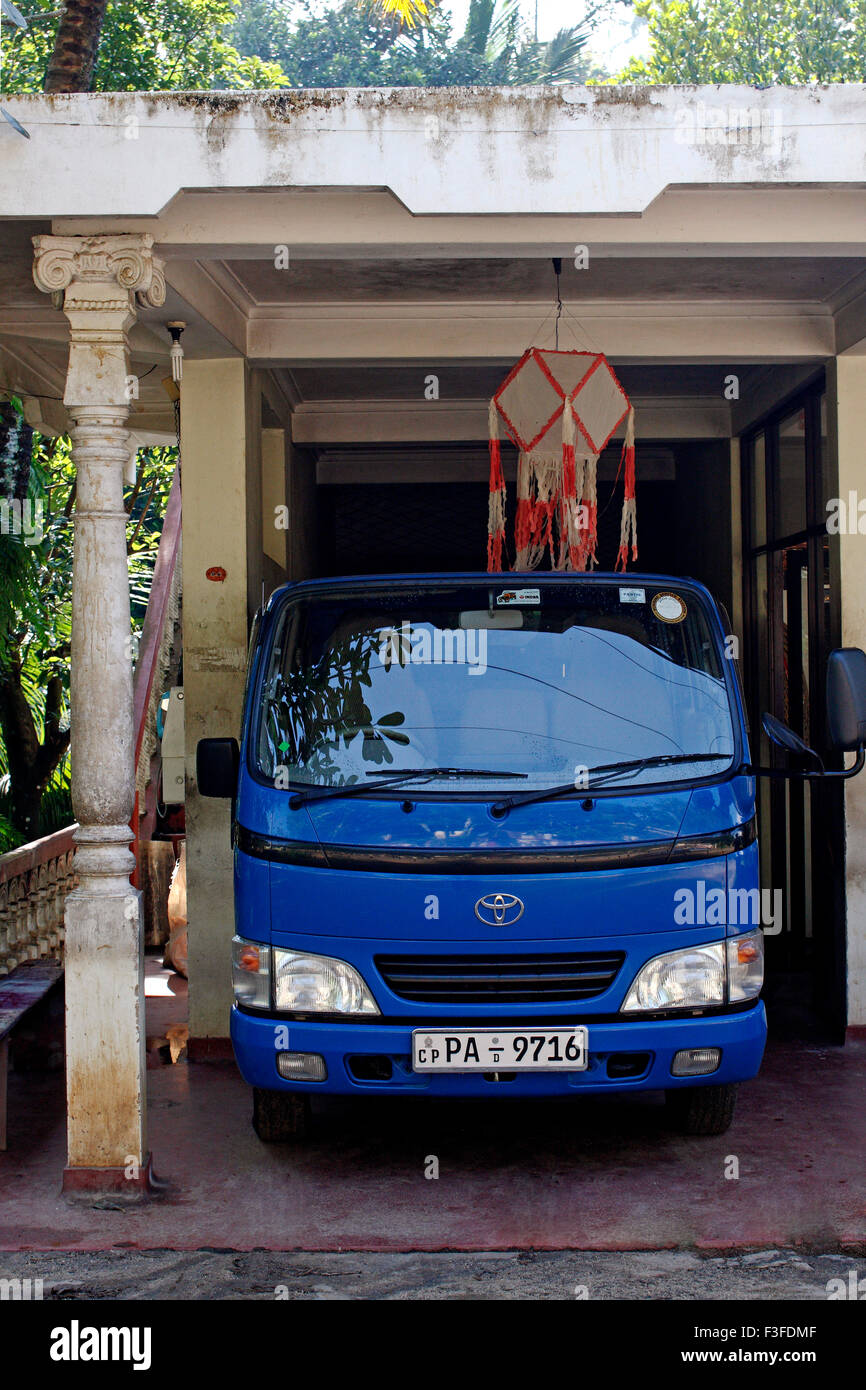 Transport ; mini truck ; patrimoine ; ville de Kandy au Sri Lanka ; Banque D'Images