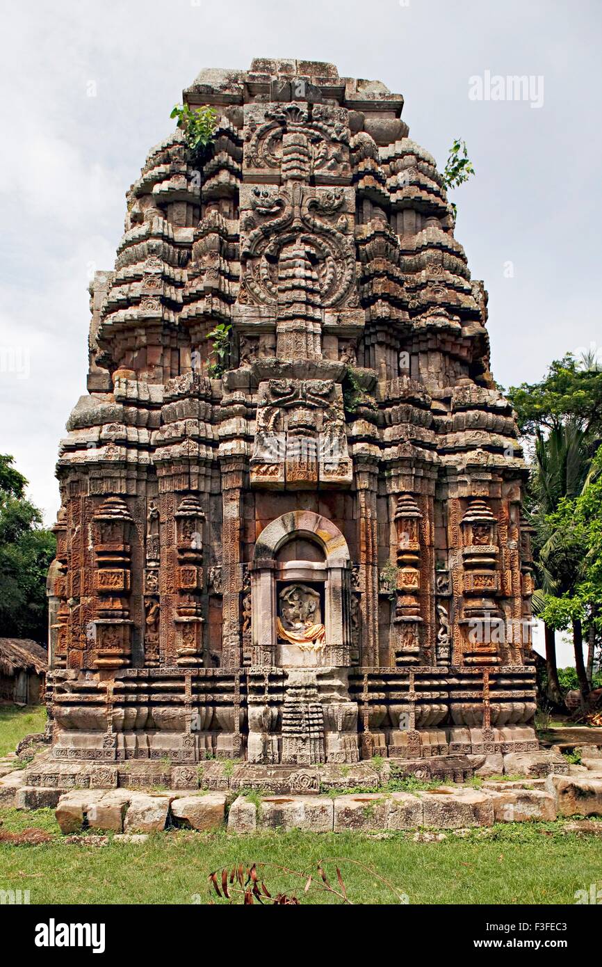 Déesse du patrimoine au temple Gangeshwari village sain ; ; ; Inde Orissa Berhampur Banque D'Images