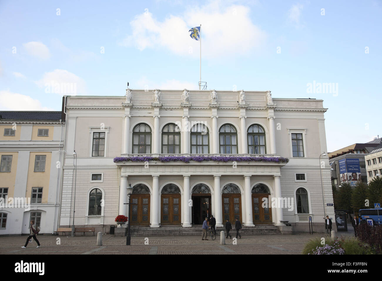 Gustaf Adolfs torg, bâtiment à la place de la ville, Göteborg, Comté de Vastra Gotaland, Suède, pays nordiques, Europe Banque D'Images