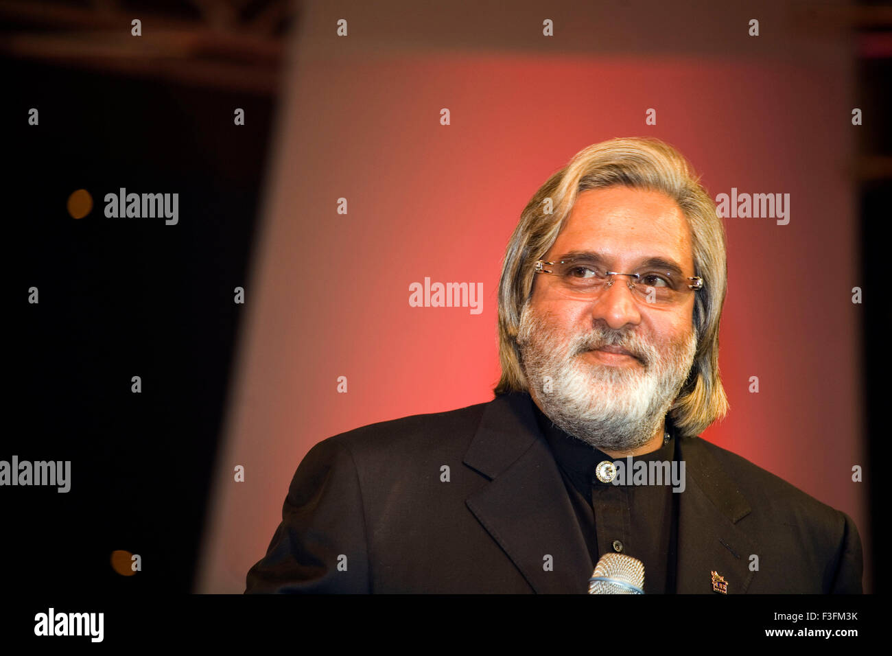 DR. Vijay Mallya Président United Breweries PAS MR Banque D'Images