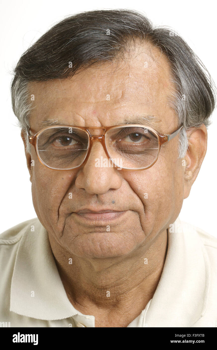 Portrait de photographe Hari M. Mahidhar Banque D'Images
