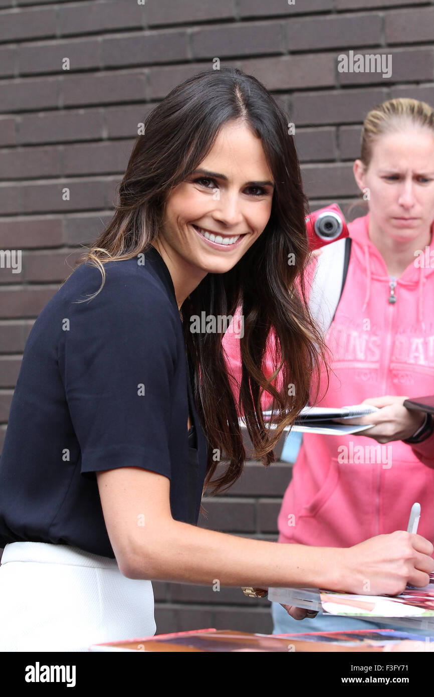 London, UK, 01/10/2009 : Jordana Brewster vu dehors et environ à Londres Banque D'Images