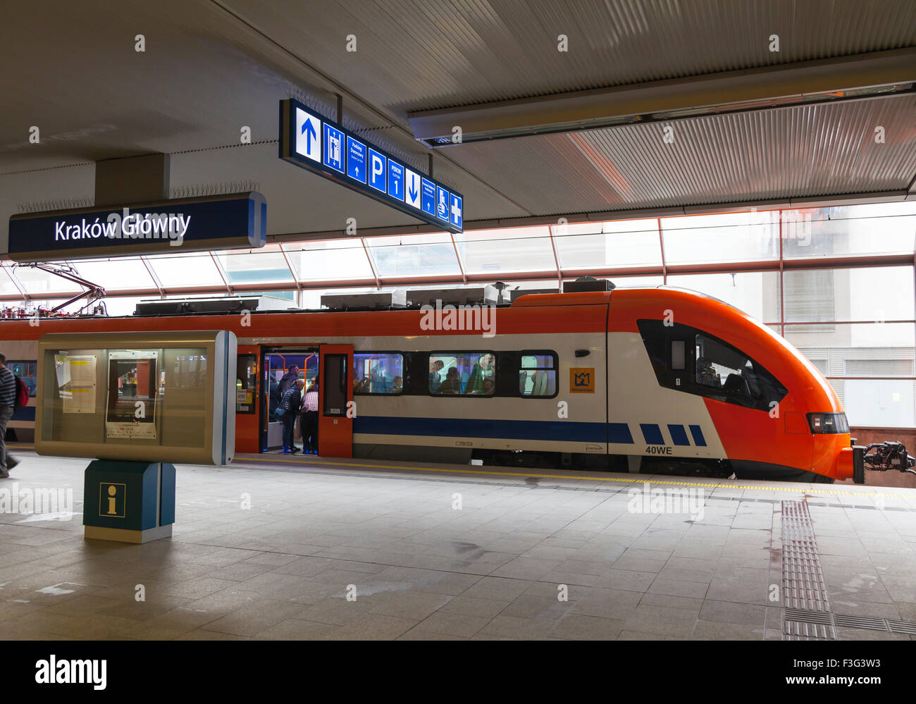 La gare principale de cracovie Banque de photographies et d’images à