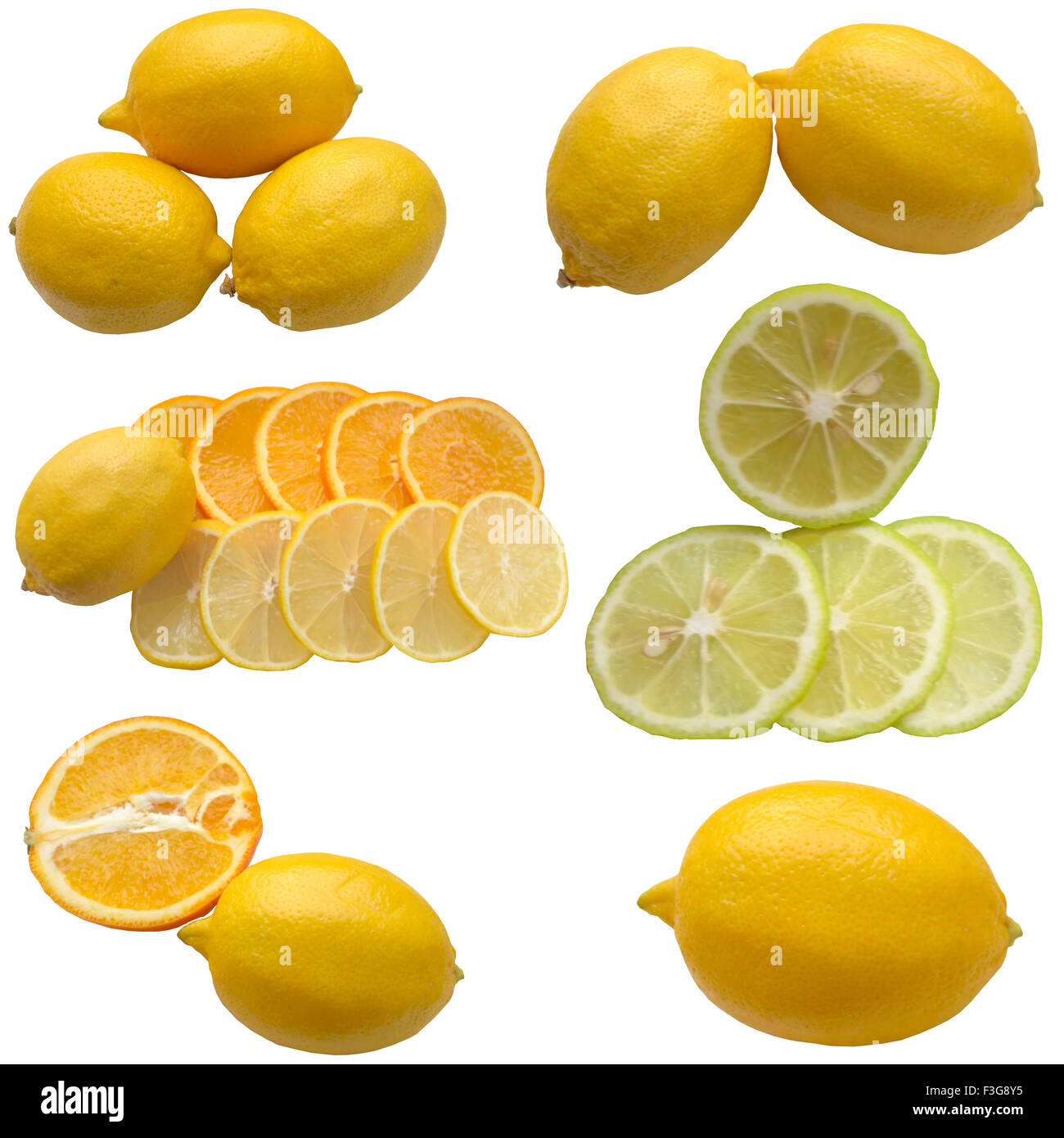 La vitamine, solaire, juteux, mûr, de la flore, de l'alimentation, de l'aigreur, citron, frais, fruits. Banque D'Images