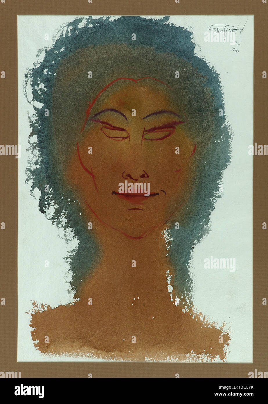 Peinture, beaux-arts, fineart, exposition, Inde, Asie Banque D'Images Peinture, beaux-arts, fineart, exposition, Inde, Asie Banque D'Images