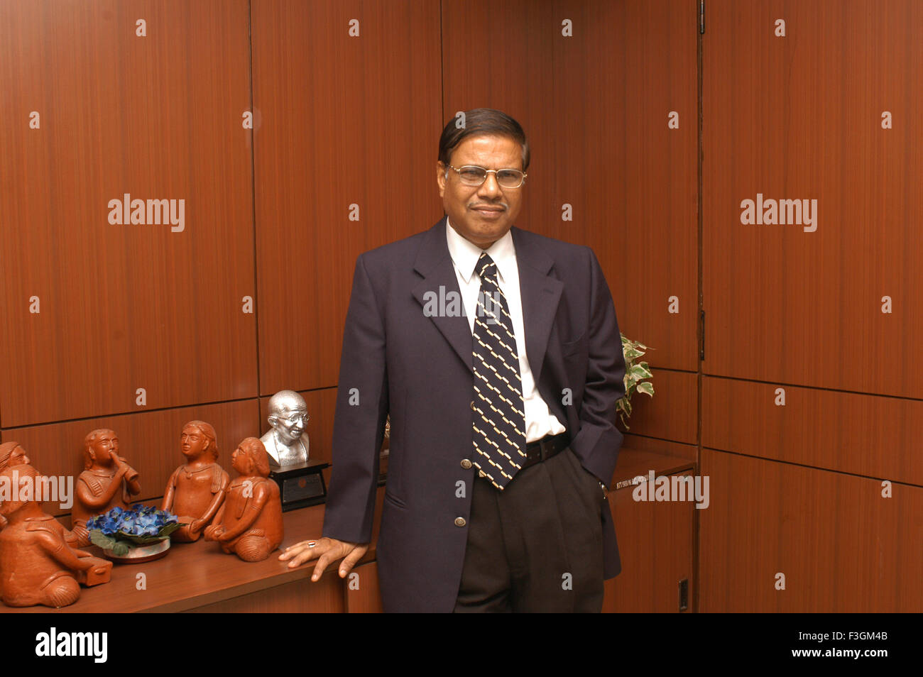C.R Pradhan Président par intérim & MD NALCO PAS MR Banque D'Images