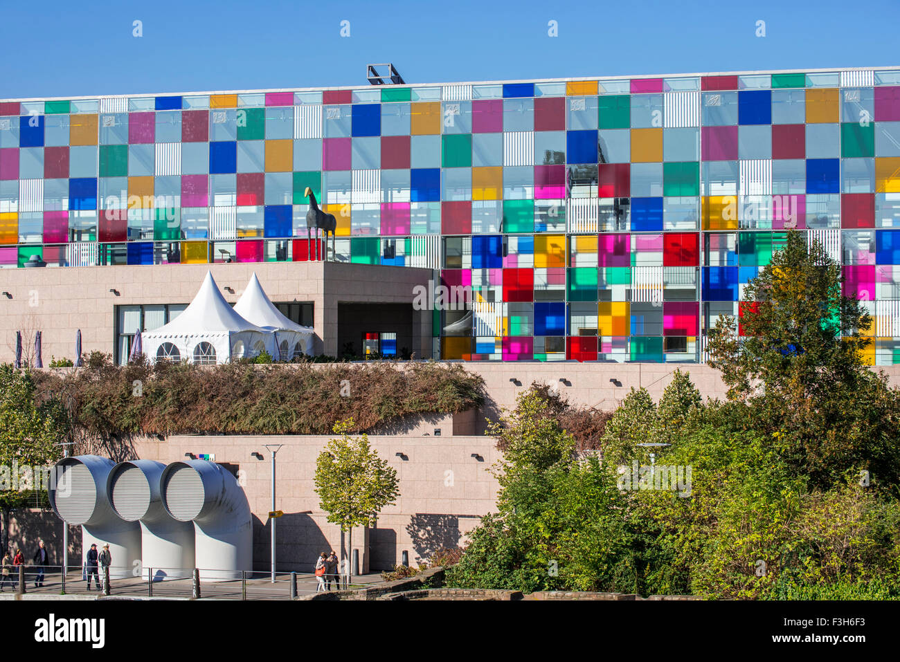Musée d'Art Moderne et Contemporain / Musée d'Art Moderne et Contemporain de Strasbourg / MAMCS, Alsace, France Banque D'Images