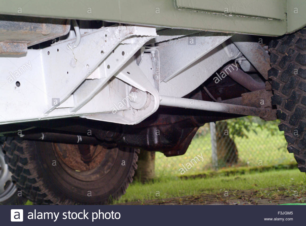 Land Rover Military 110 Defender Banque d'image et photos - Alamy