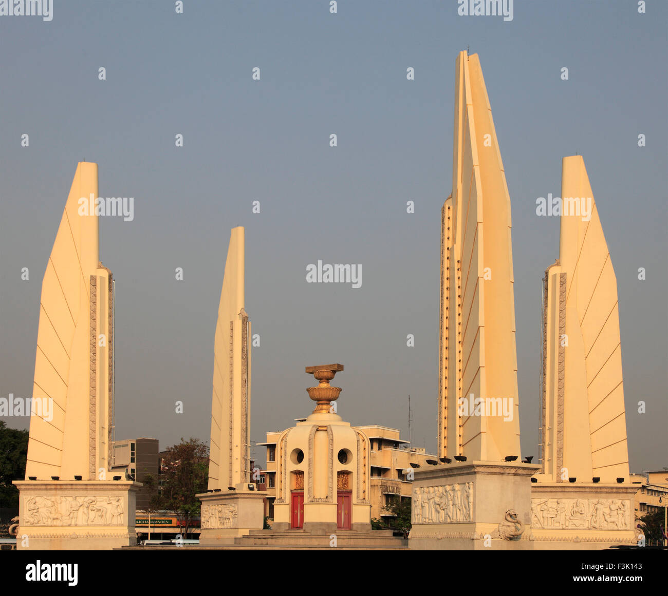 Thaïlande, Bangkok, le Monument de la démocratie, Banque D'Images