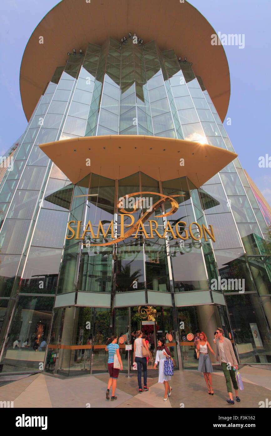 Thaïlande, Bangkok, Siam Paragon, shopping mall, Banque D'Images