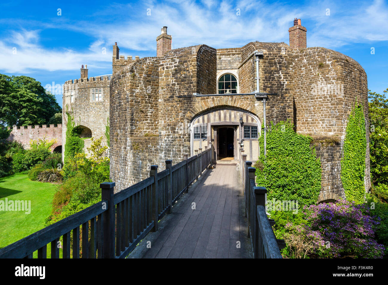 Château de Walmer, un appareil 16thC Fort, Kent, England, UK Banque D'Images
