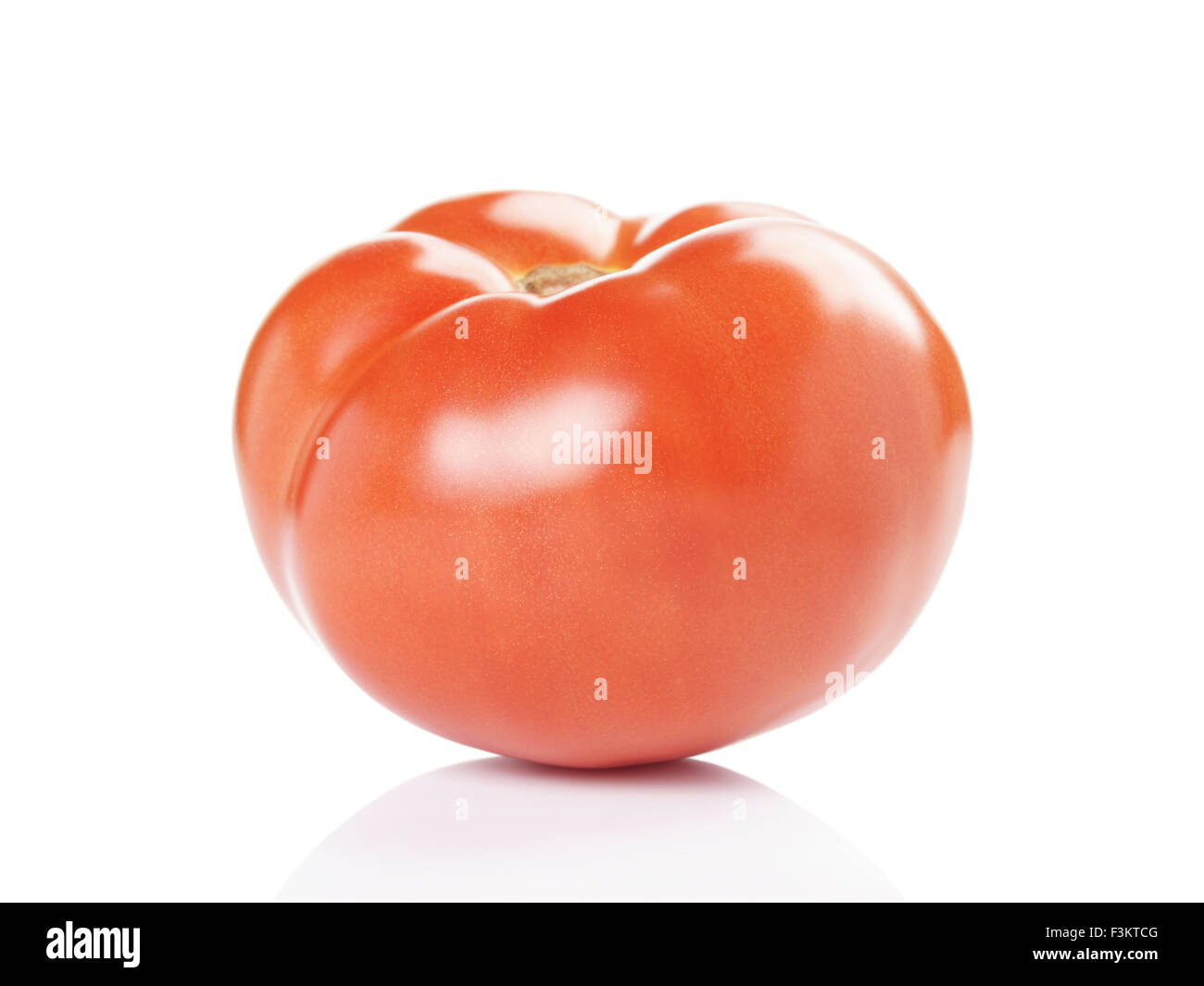 Tomates mûres isolated Banque D'Images