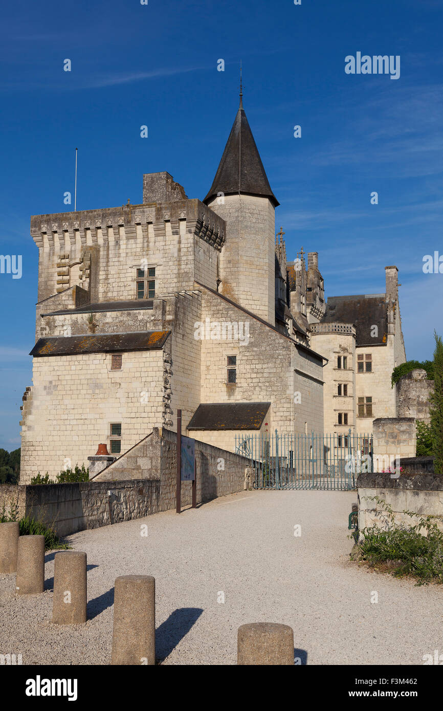 Château de Montsoreau, Maine-et-Loire, Pays de la Loire, France Banque D'Images