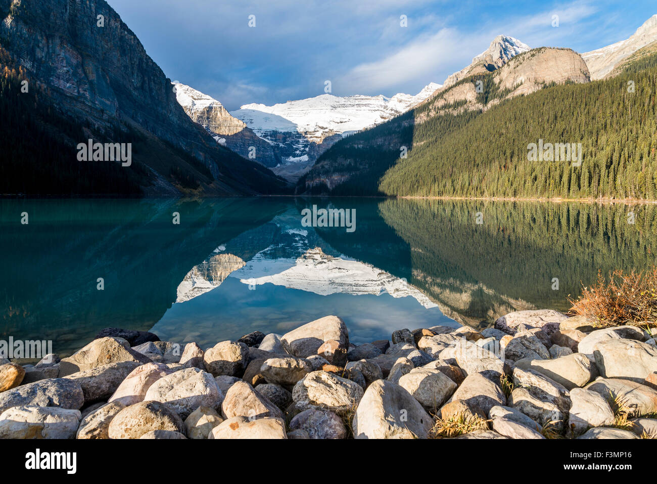 Lake Louise, Banff National Park, Alberta, Canada, Banque D'Images