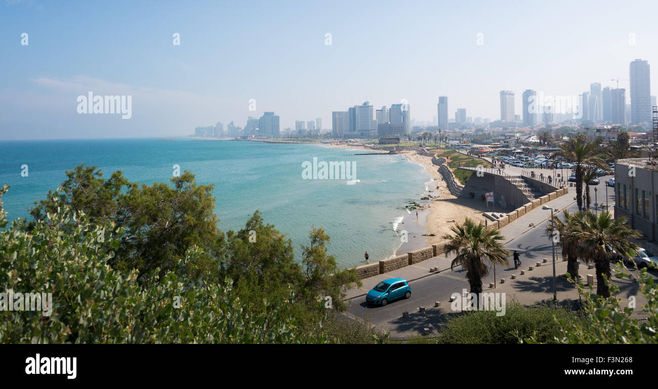 La ville de Tel Aviv Banque D'Images