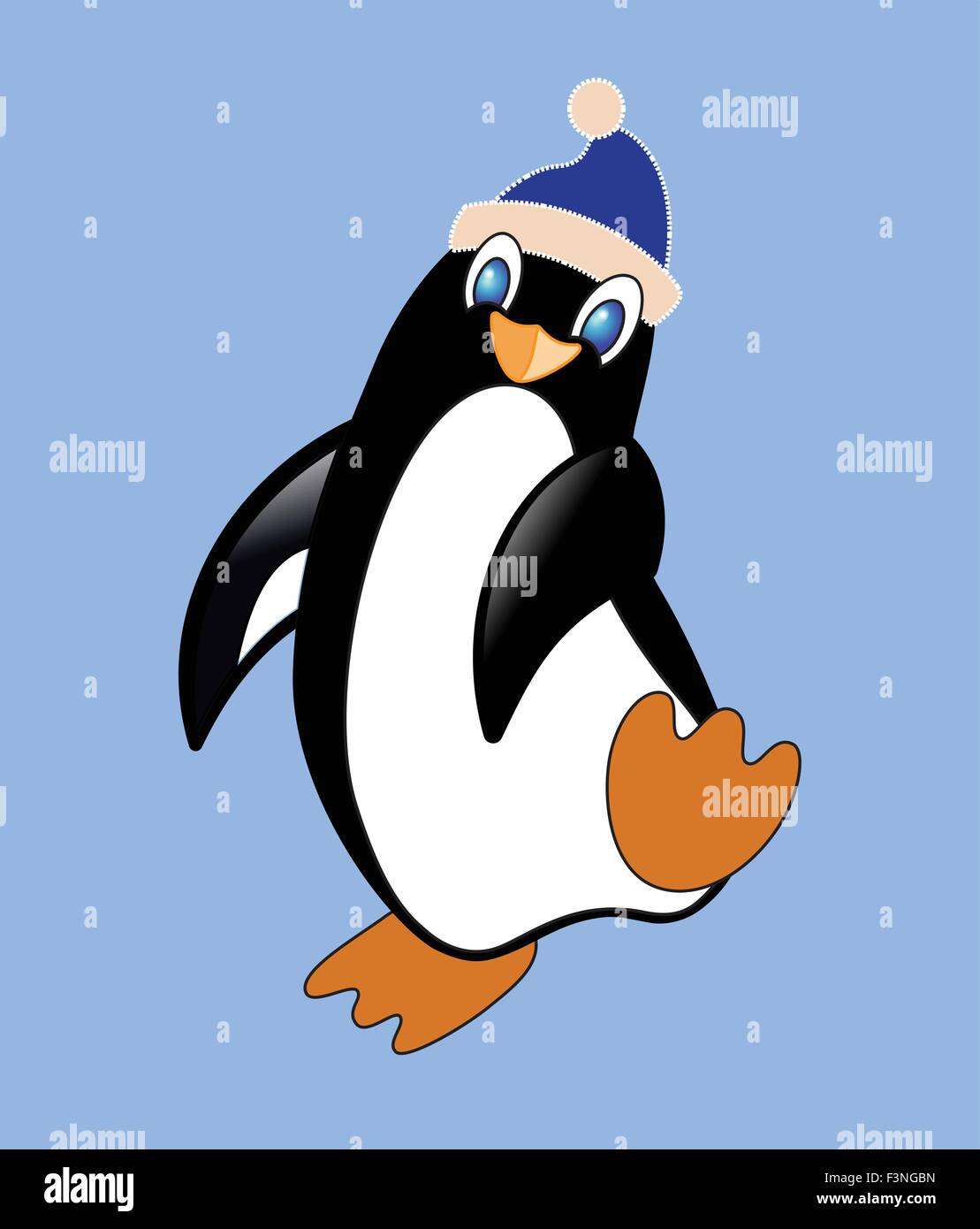 pingouin Illustration de Vecteur