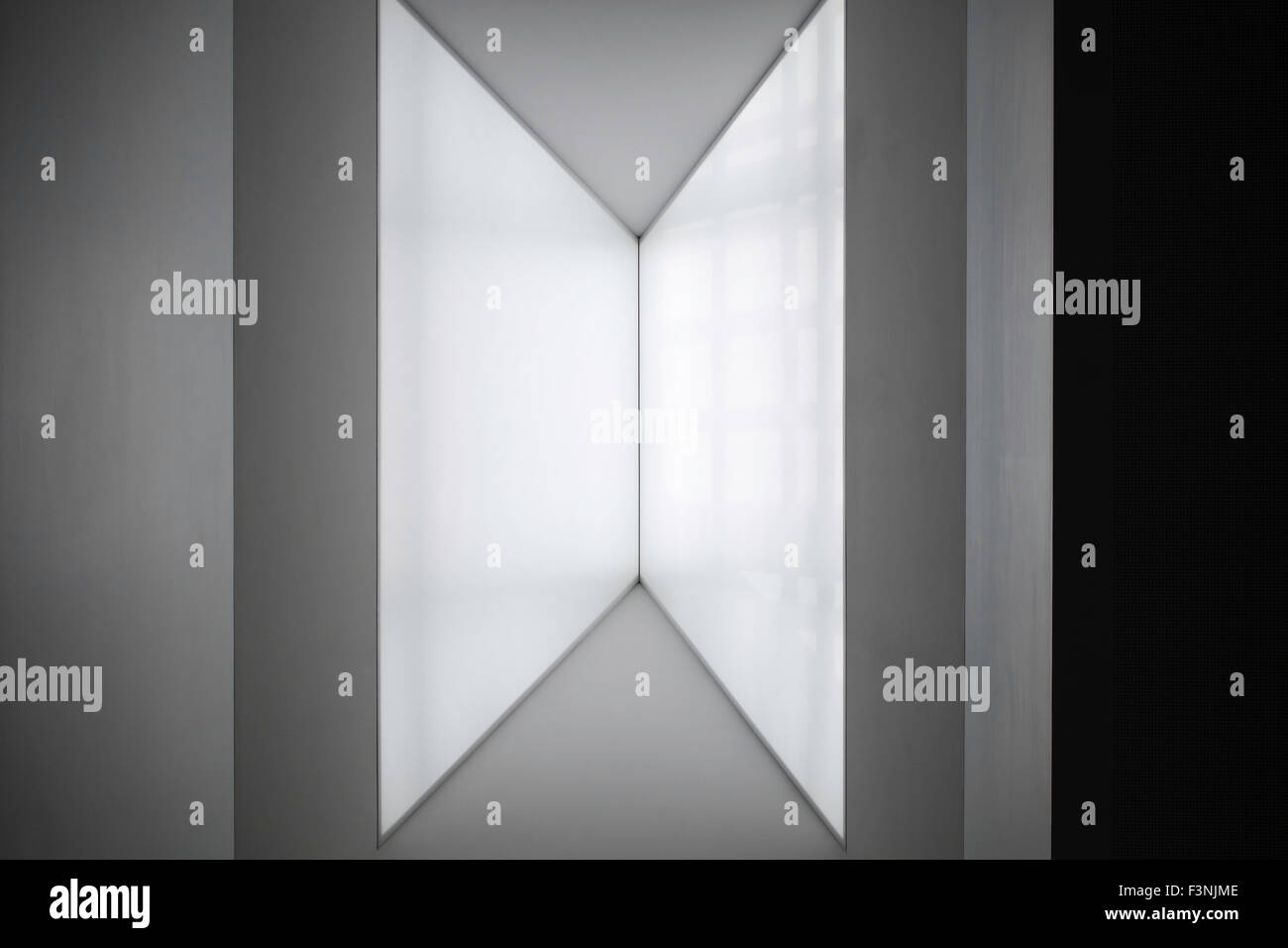 L'architecture moderne de l'intérieur de la pologne philharmonie Banque D'Images