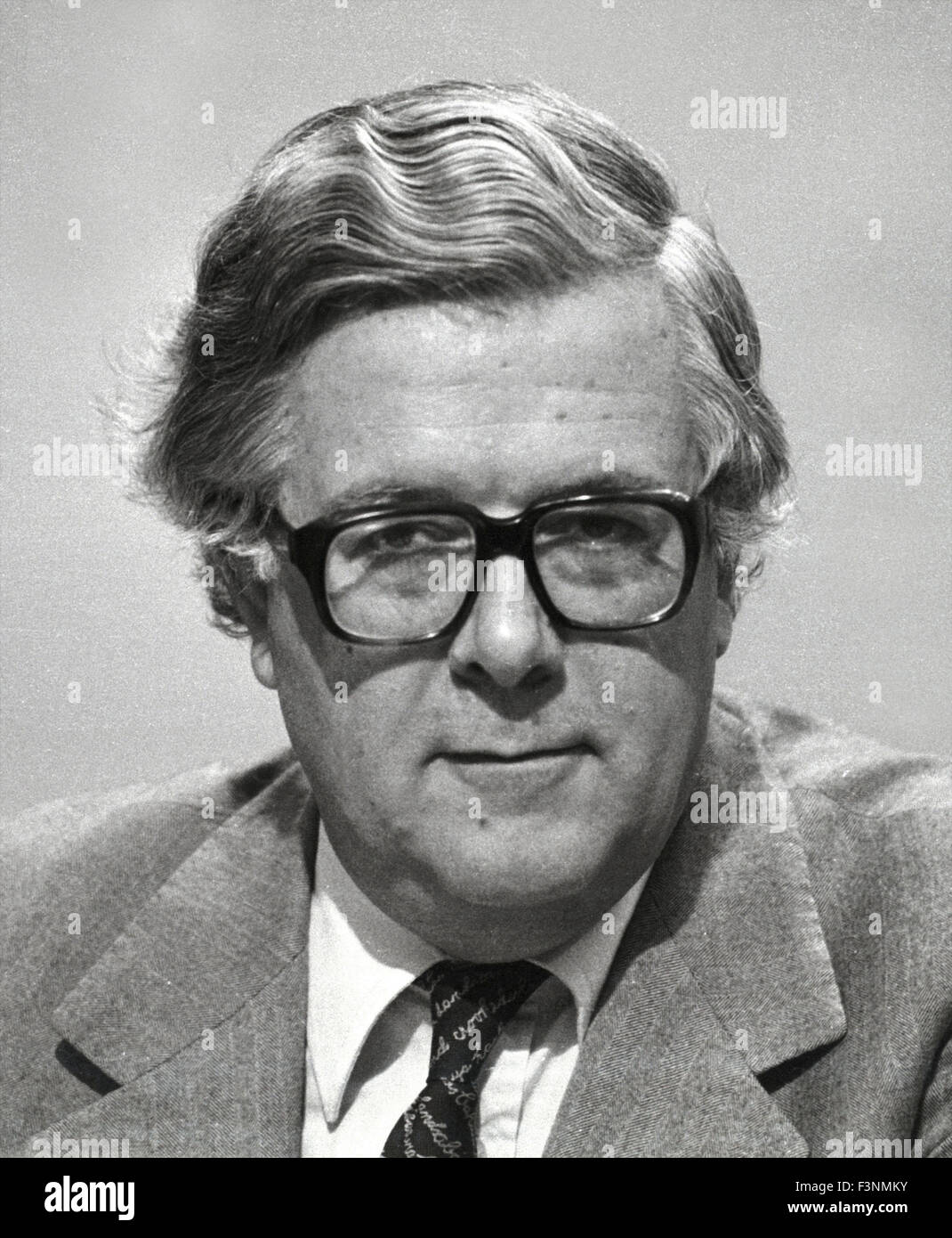 Photos Fichier de 1984. Sir Geoffrey Howe était un ancien homme politique conservateur britannique. Richard Edward Geoffrey Howe qui est décédé le samedi 10 octobre 2015. 1984 exclusif par image Crédit : David Cole/Alamy Live News Banque D'Images