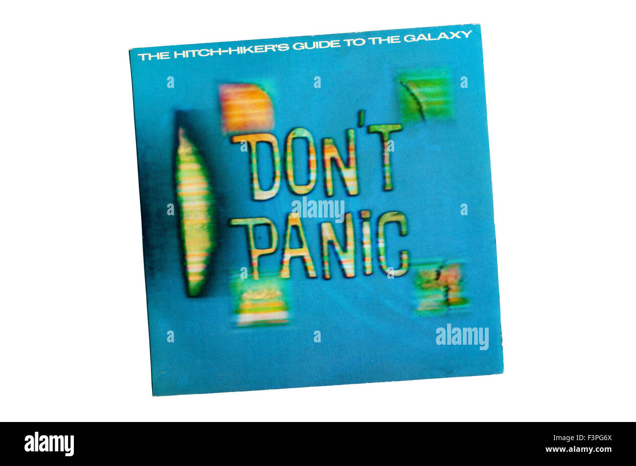 LP adaptation de l'émission radio et télévision culte Guide du voyageur galactique ou H2G2 Banque D'Images