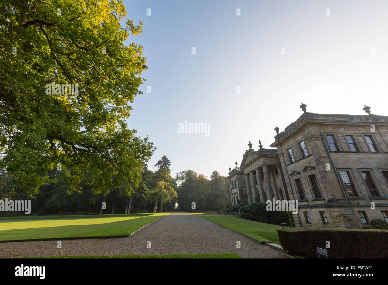 Duncombe Park House and gardens, Helmsley, North Yorkshire, England, United Kingdom Banque D'Images