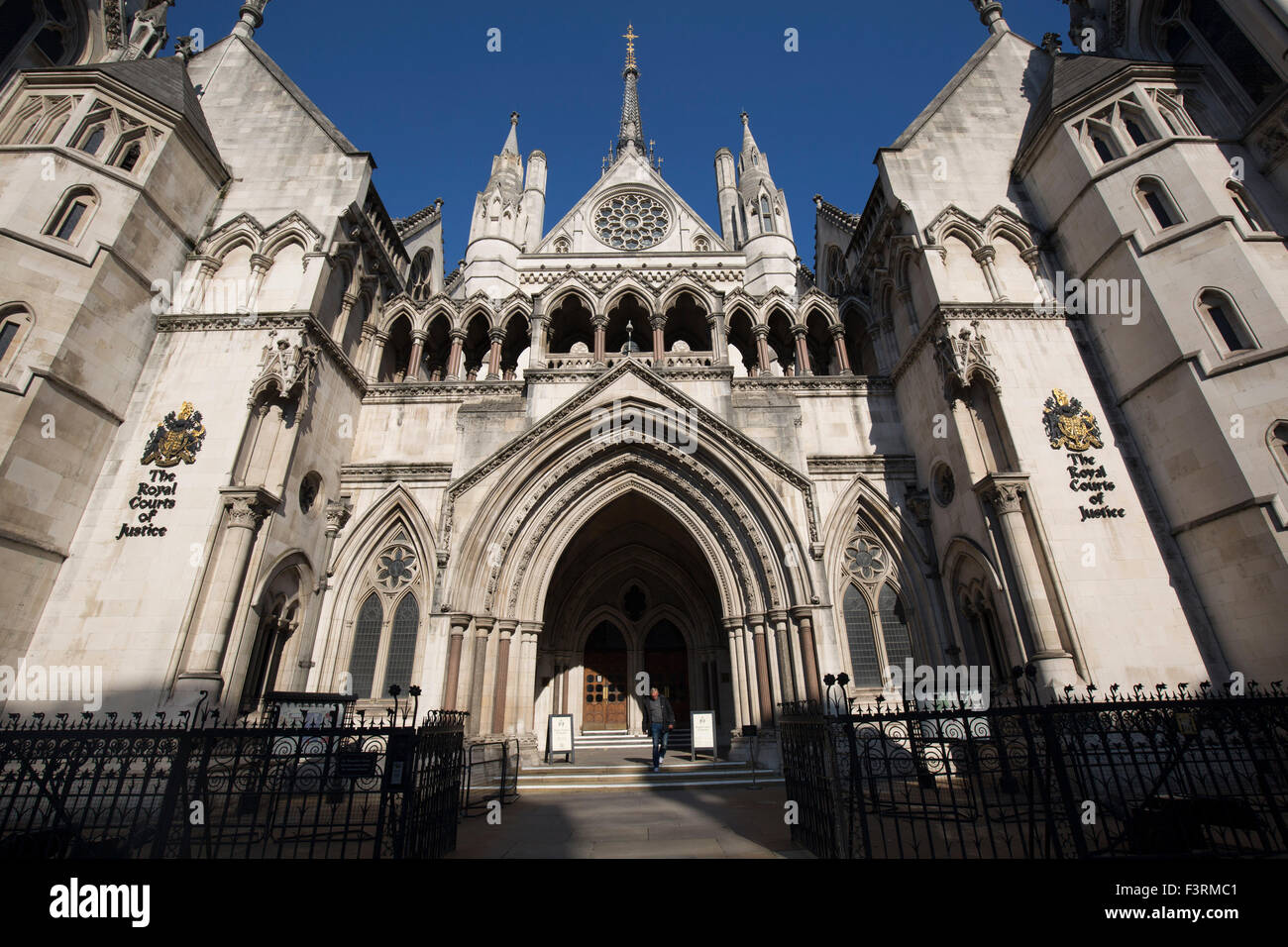 Royal Courts of Justice High Court London Banque D'Images