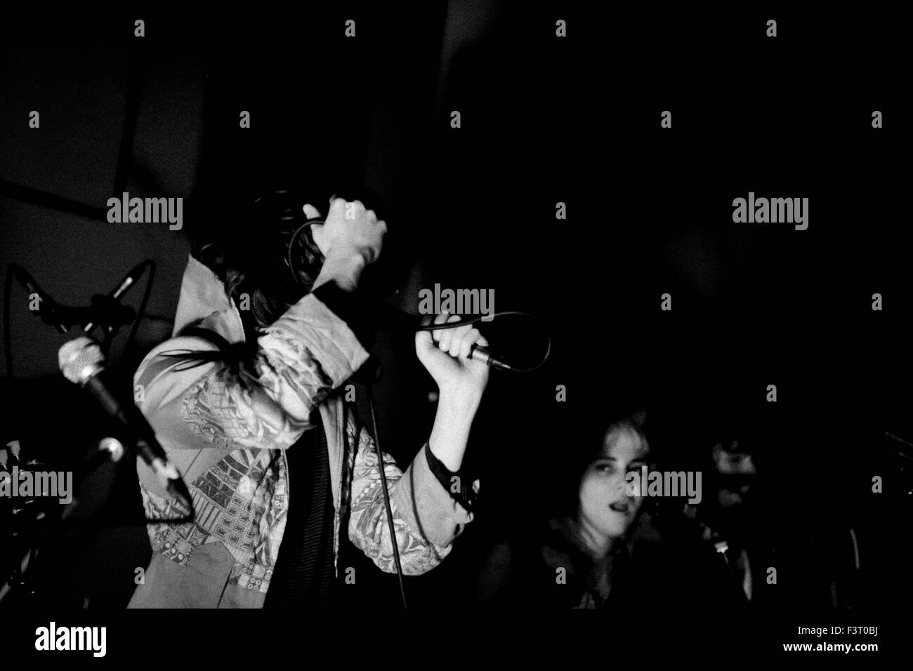 Foxygen @ Fédération de studio d'enregistrement. Bloomington, IN. 7DEC2012 à partir de Wikipedia : 'Foxygen est un duo rock américain formé à l'origine à Westlake Village, en Californie en 2005 par Jonathan Rado et Sam France, 'high school kids obsédé par le Brian Jonestown Massacre'.' Banque D'Images