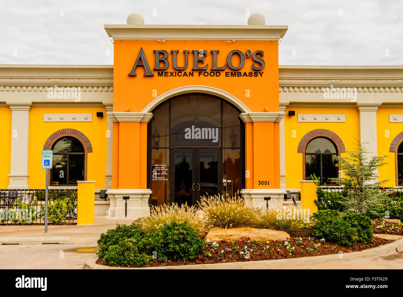 Abuelo's Mexican Food ambassade, un restaurant servant une cuisine mexicaine à Oklahoma City, Oklahoma, USA. États-unis, États-Unis Banque D'Images