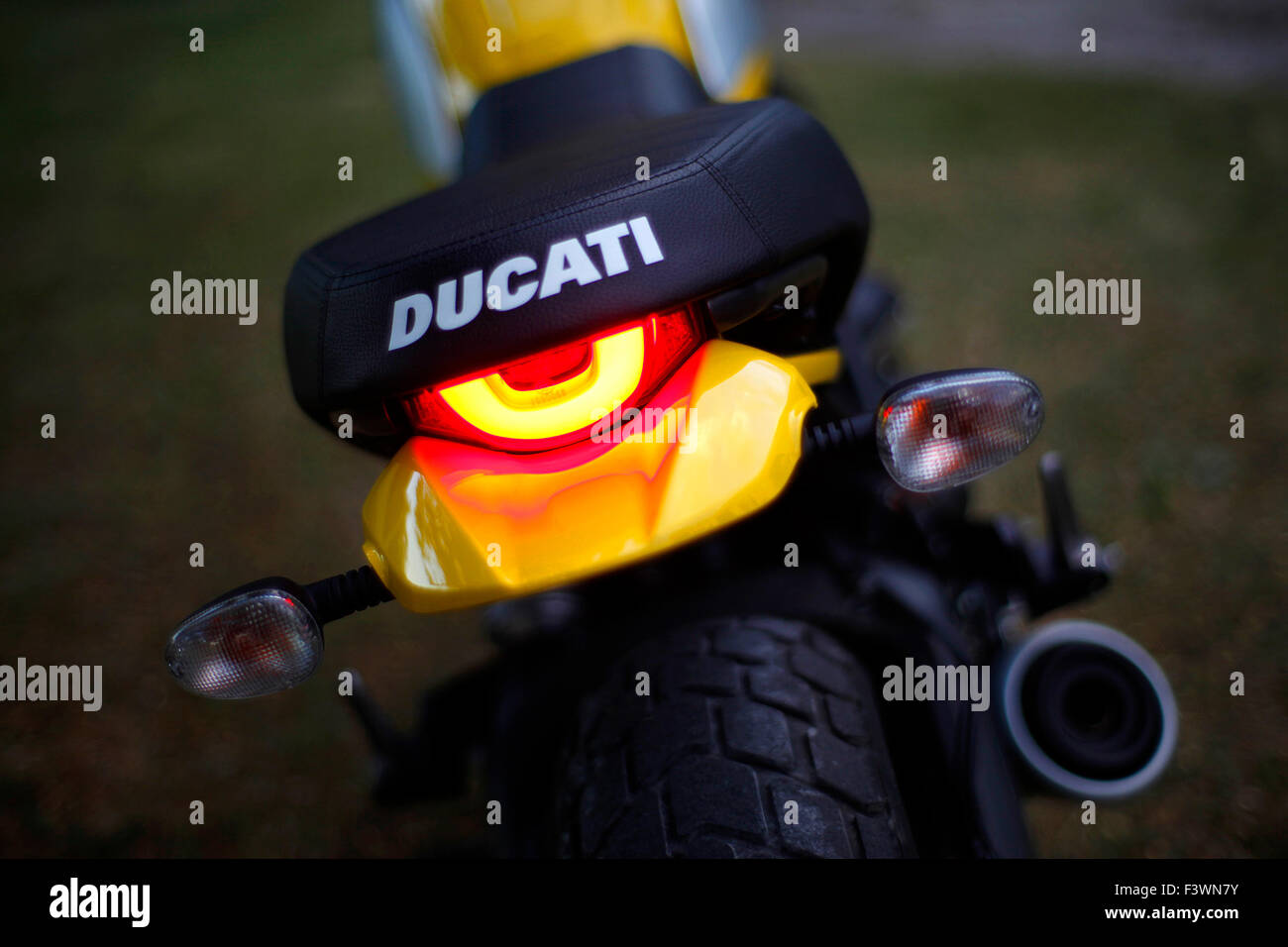 Ducati Scrambler Banque D'Images
