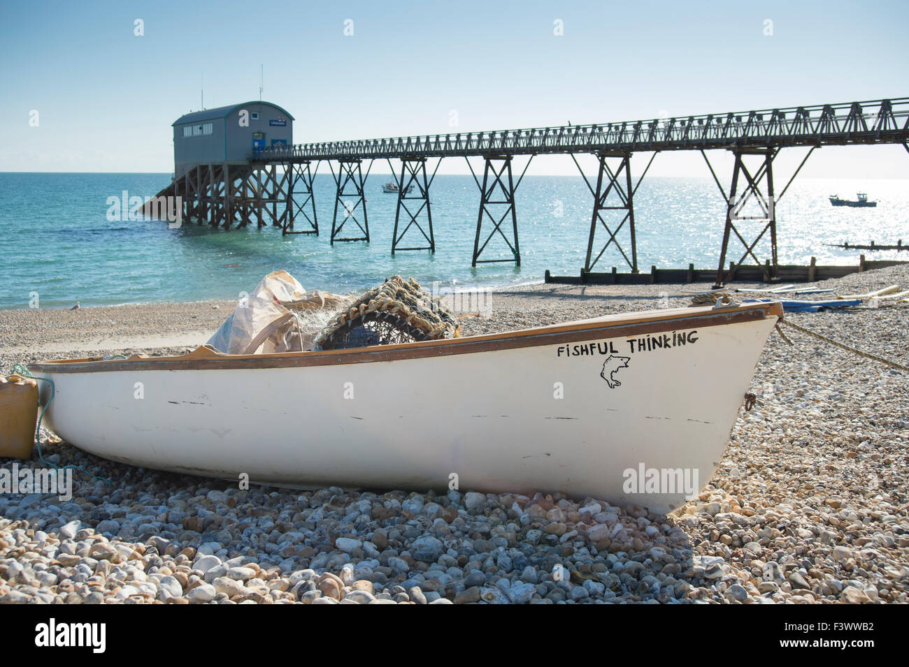 Station de sauvetage de la RNLI à Selsey Bill, Sussex, Banque D'Images