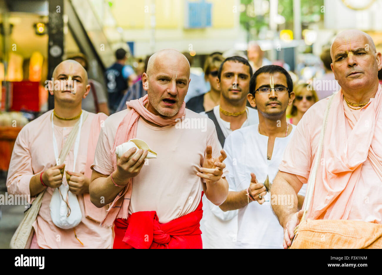 hare krishna Banque D'Images