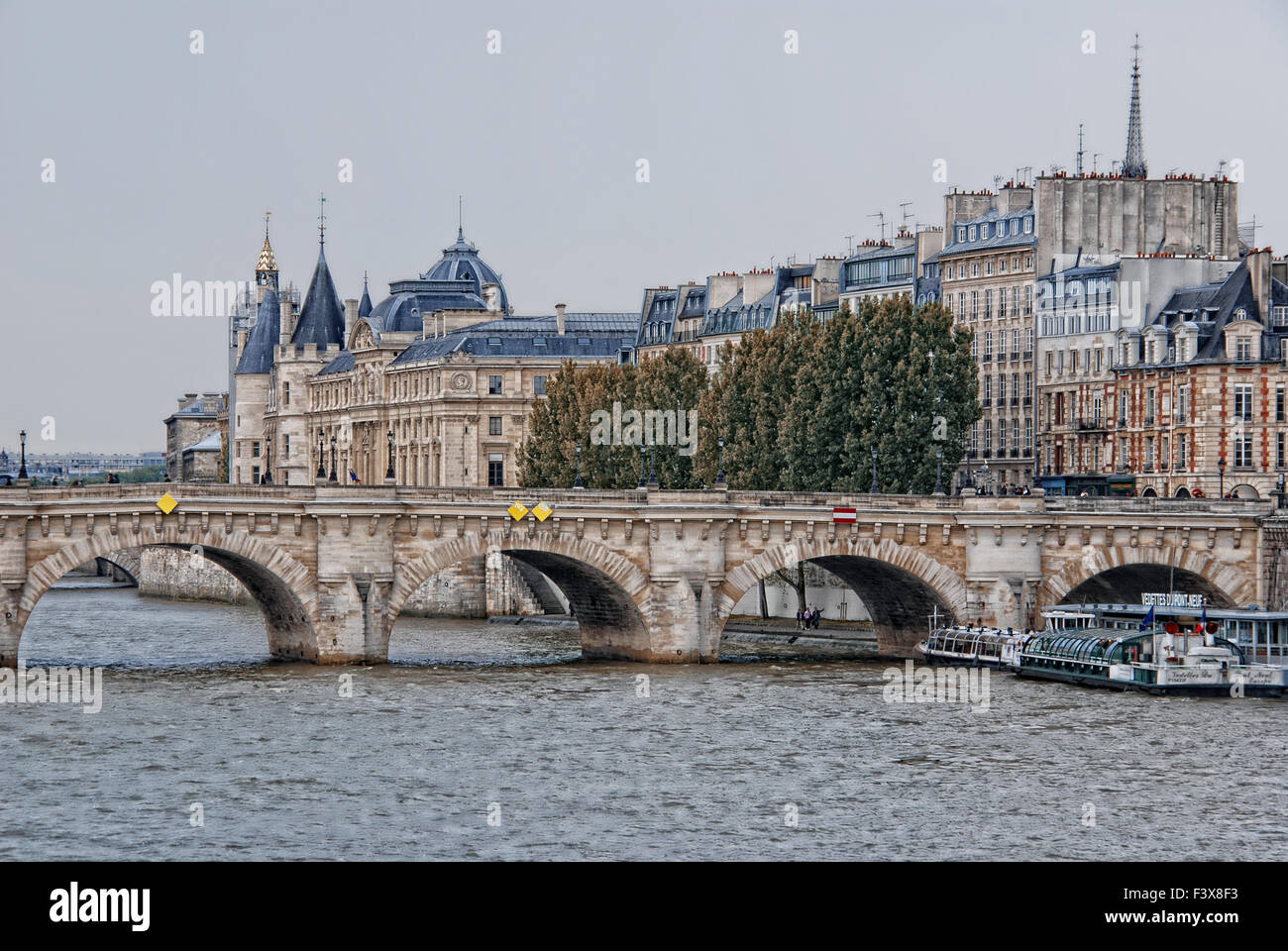 Pont Neuf Paris Banque D'Images