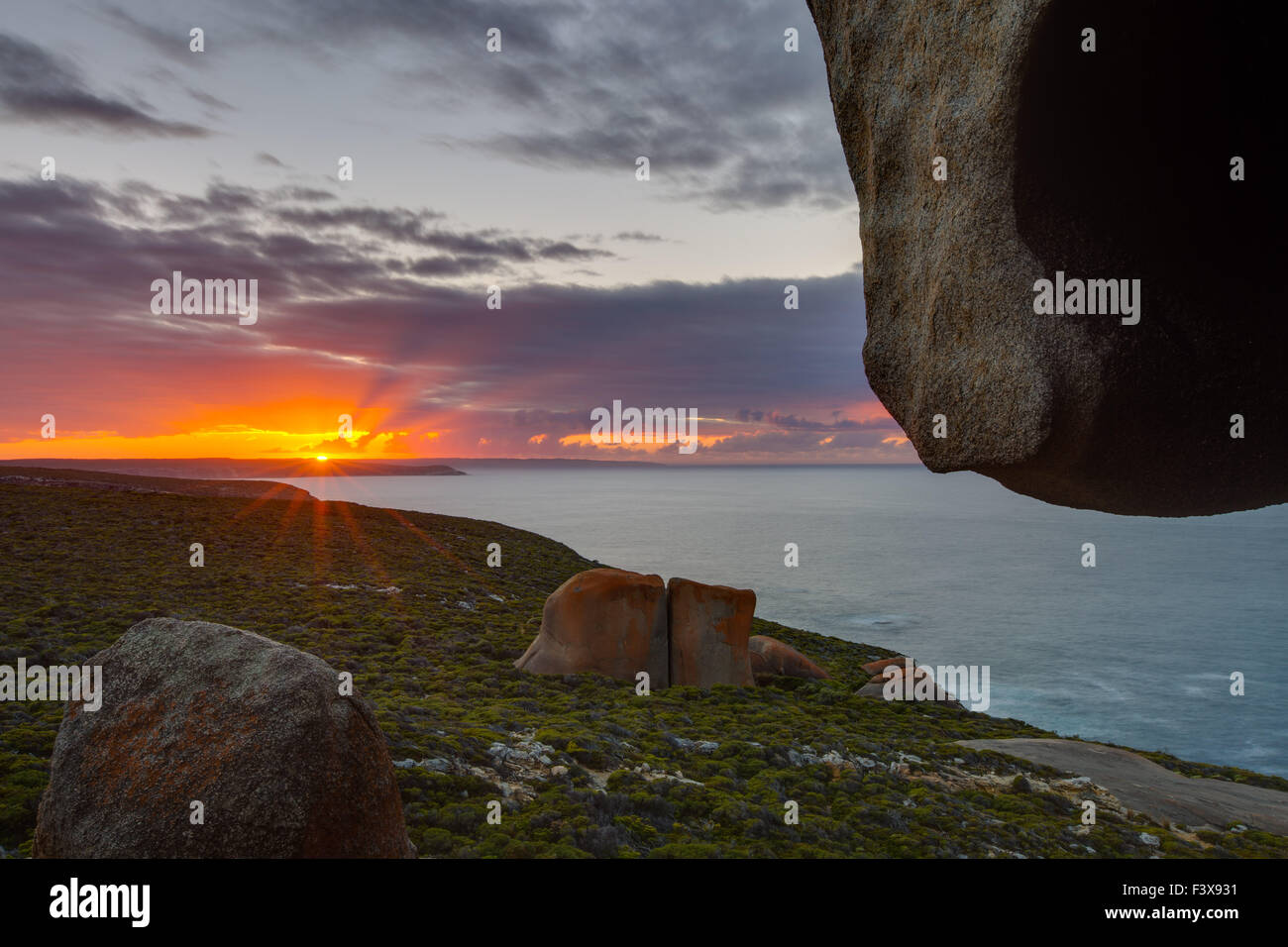 Remarkable Rocks - Kangaroo Island Banque D'Images