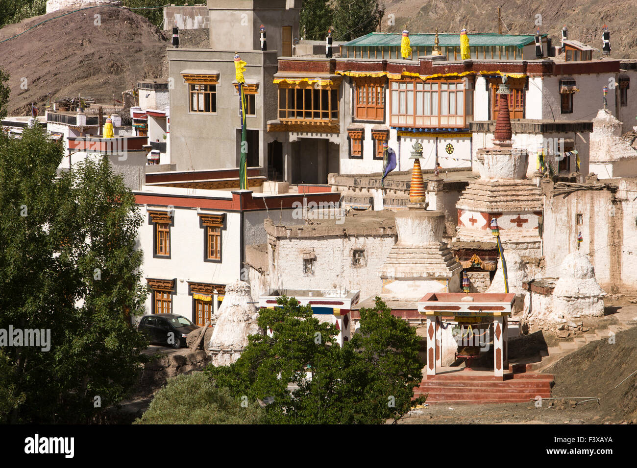 L'Inde, le Jammu-et-Cachemire, Ladakh, Stok gompa, monastère bouddhiste Banque D'Images