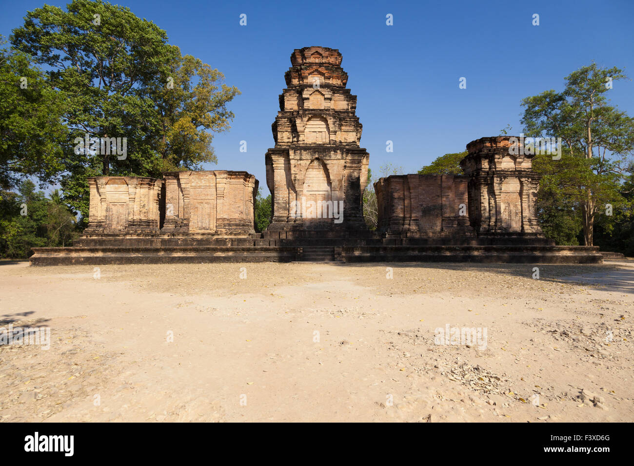 Temple Prasat Kravan au Cambodge Banque D'Images