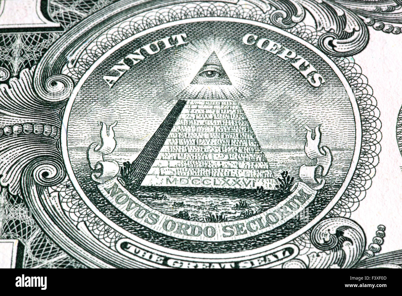 billet d’un dollar Banque D'Images