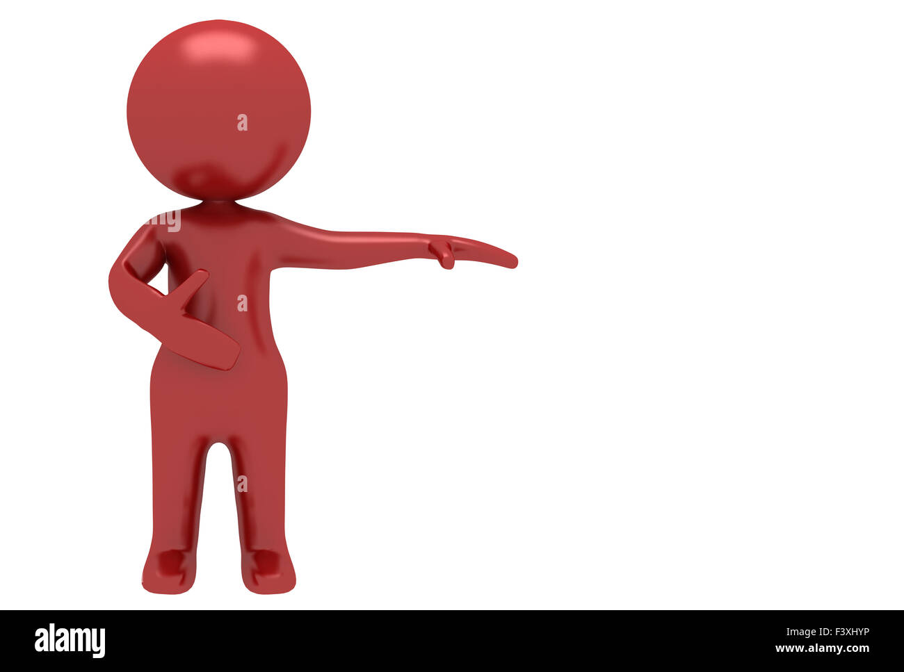 3d character dans des poses Banque D'Images 3d character dans des poses Banque D'Images