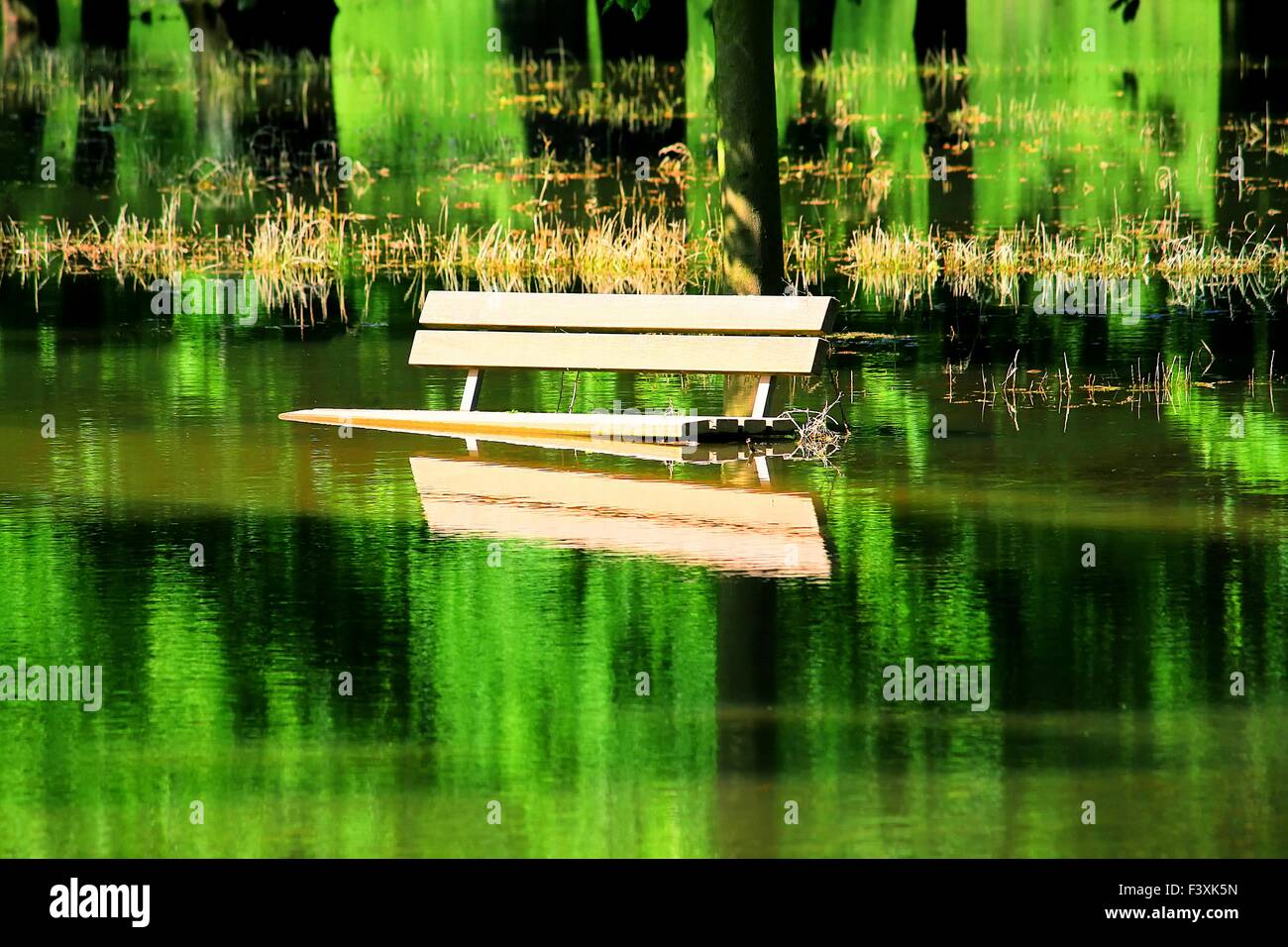 Banque en difficulté Banque D'Images