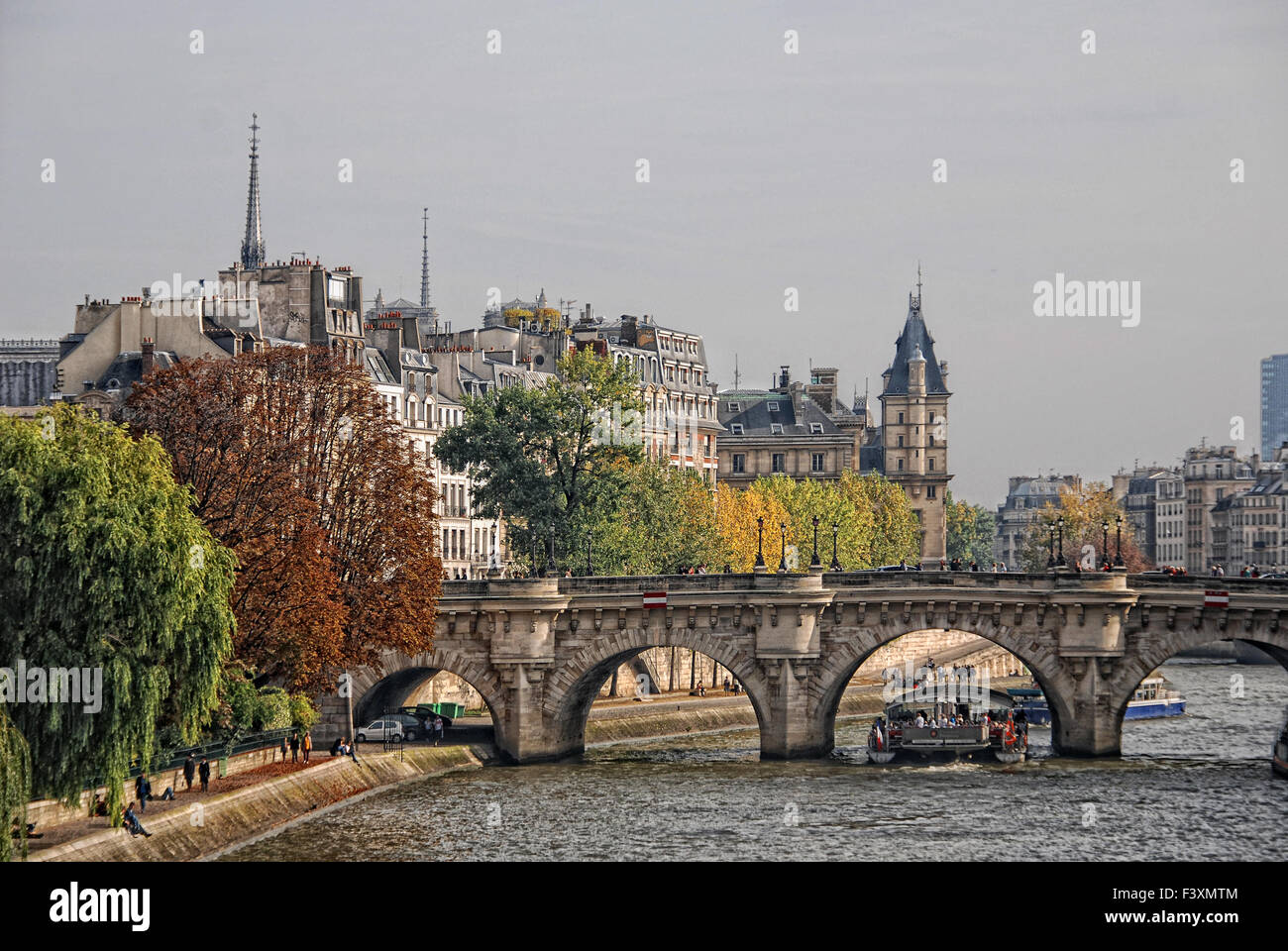 Paris Pont-Neuf Banque D'Images