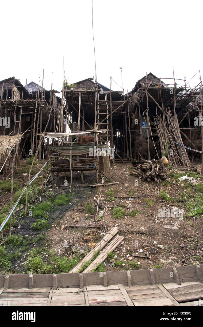 Kampong Phluk Banque D'Images