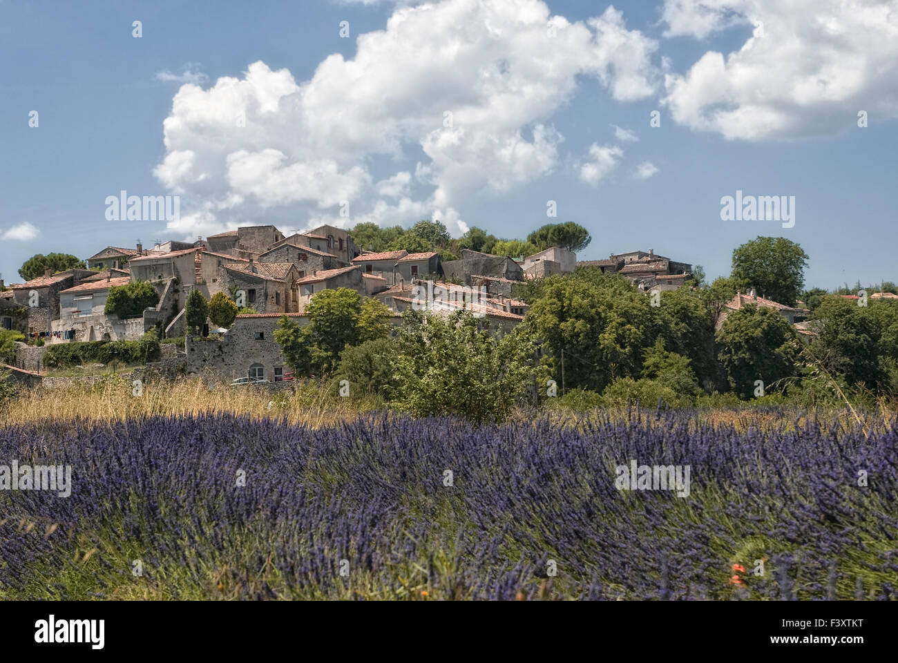 Village de Provence Banque D'Images